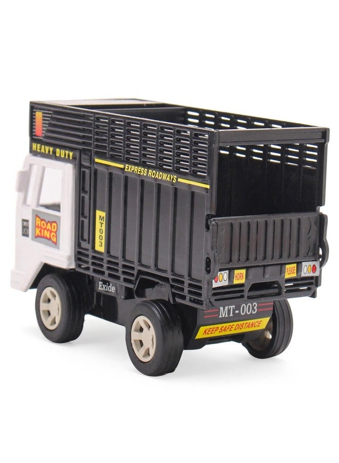 Shinsei Goods Carrier Maintenance Free Pullback Spring Action Race Toy Gift for Boys 3+ Years. Strong ABS Plastic, NO Sharp Edges, BIS Certified. Pack of 1, Color White - Image 5